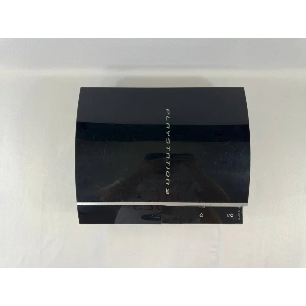 Sony PlayStation 3 PS3 Fat CECHG01 Black Console - Read Description
